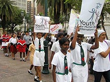 Youth for Human Rights HIV/AIDs Education Campaign